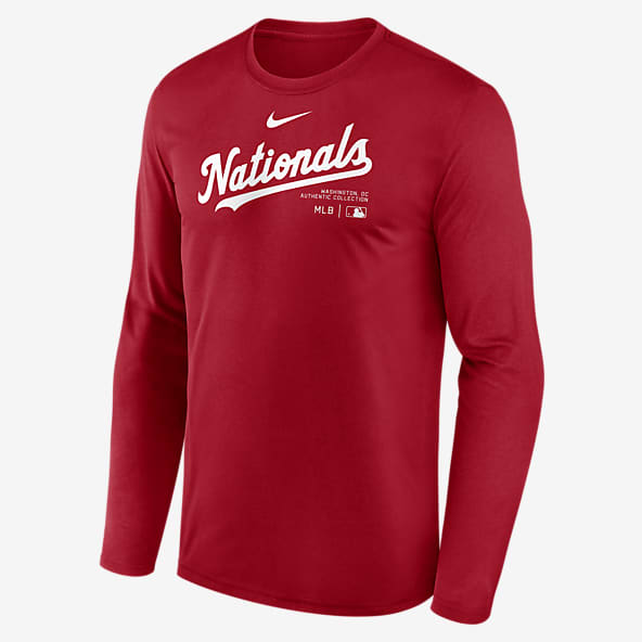 Mens Baseball Long Sleeve Shirts. Nike